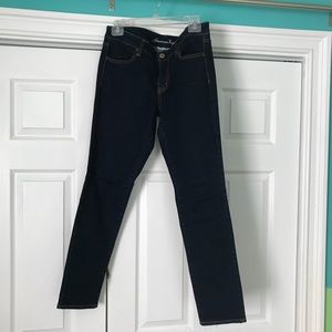 Dark wash jeggings